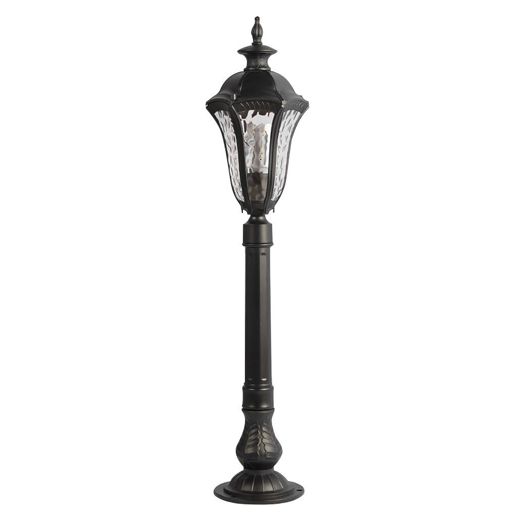 Retro-Inspired Waterproof Outdoor Lamp Post for Traditional Villa Gardens-Lighom