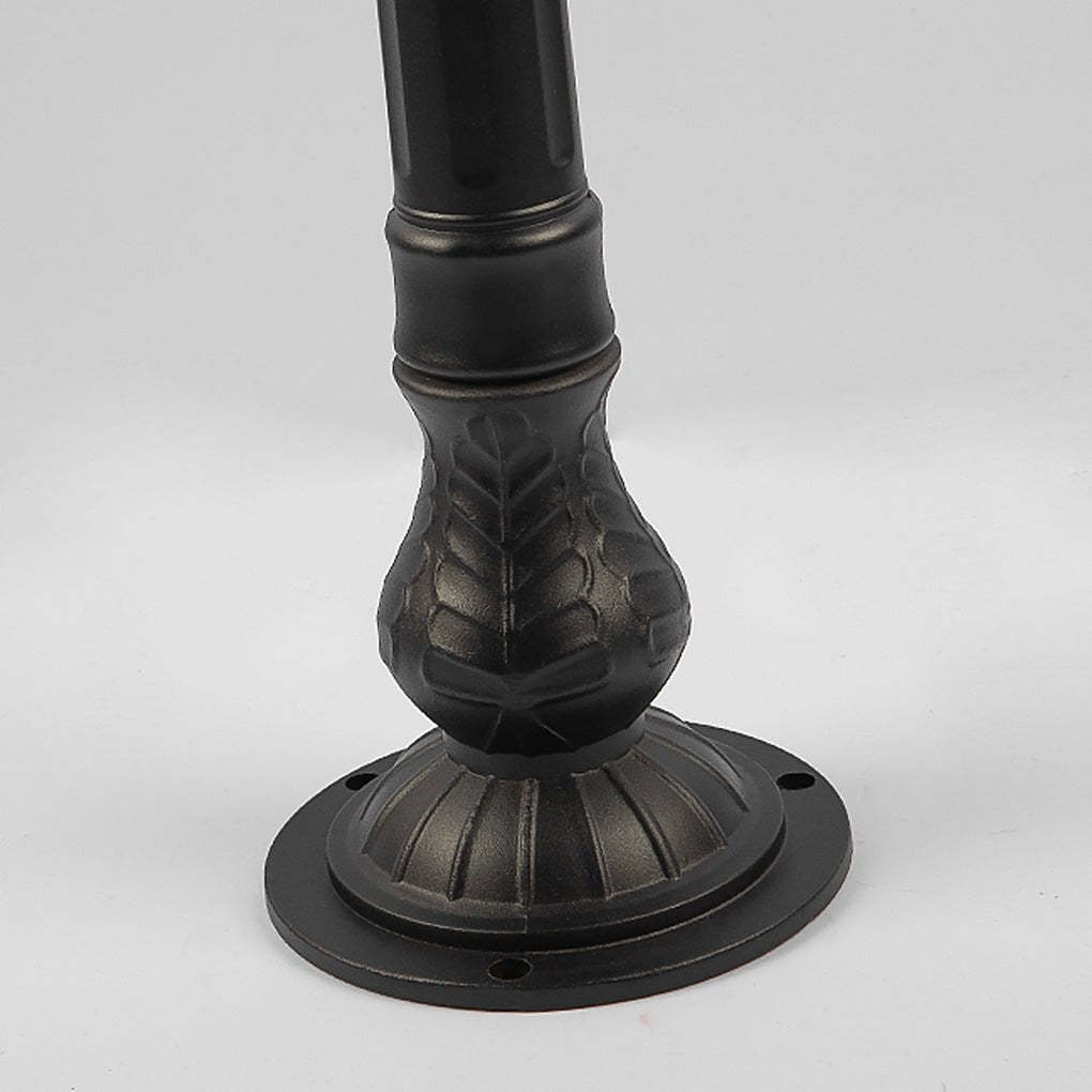 Retro-Inspired Waterproof Outdoor Lamp Post for Traditional Villa Gardens-Lighom
