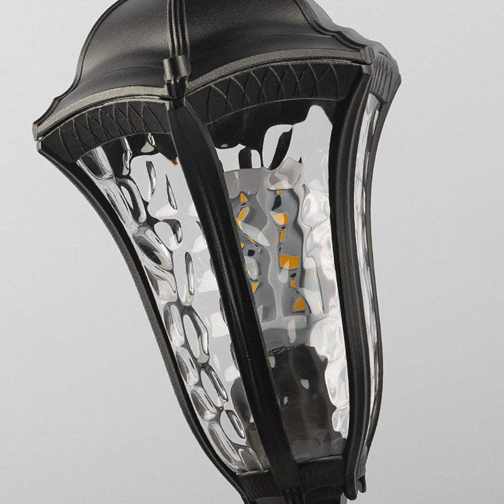 Retro-Inspired Waterproof Outdoor Lamp Post for Traditional Villa Gardens-Lighom