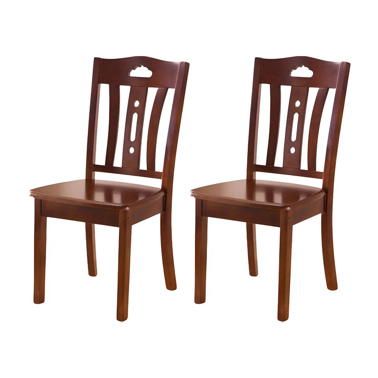 Classic Rubberwood Ladder Back Dining Chair