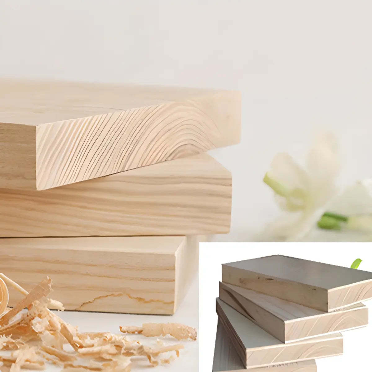 Classic White Rectangular Wood Storage Bookcase
