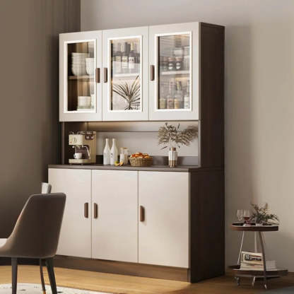 Classic Teak 3-Drawer Storage Buffet — Sandalwood Color