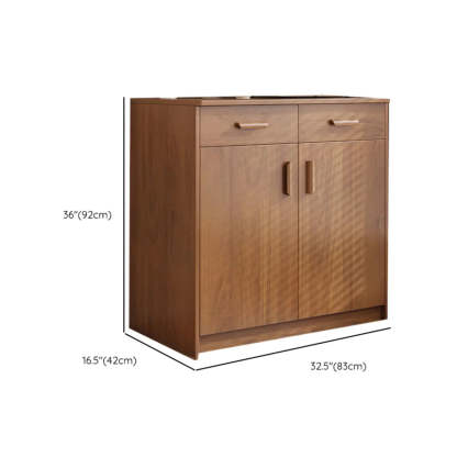 Classic Teak 3-Drawer Storage Buffet