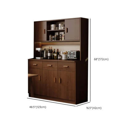 Classic Teak 3-Drawer Storage Buffet