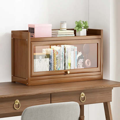 Vertical Closed-Back Cabinet Bookcase