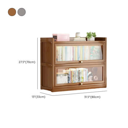 Vertical Closed-Back Cabinet Bookcase