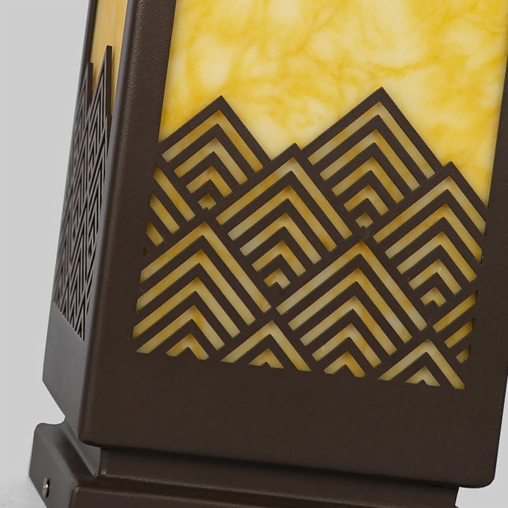 Classical Hollowed Pattern Landscape Decorative Lighting Waterproof Lawn Lamp for Outdoor-Lighom