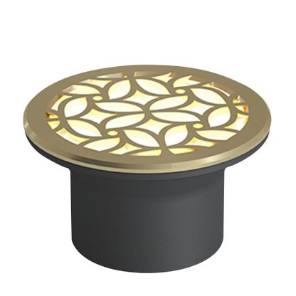 Classical Pattern Waterproof LED Embedded Ground Lights for Outdoor Garden Steps-Lighom