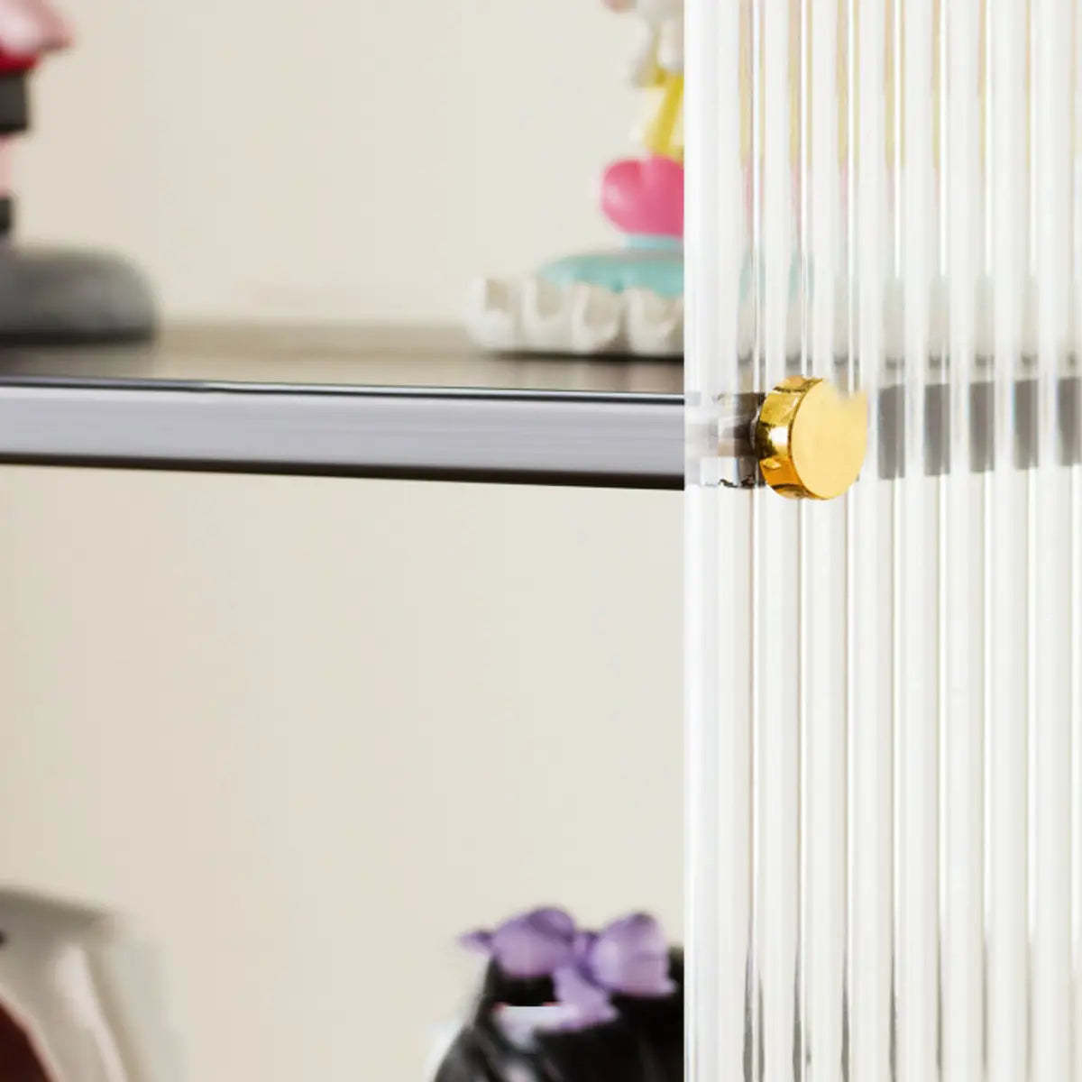 Clear Acrylic Stackable Figure Display Cabinet