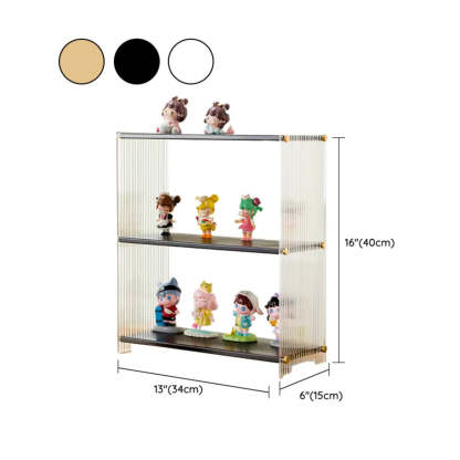 Clear Acrylic Stackable Figure Display Cabinet