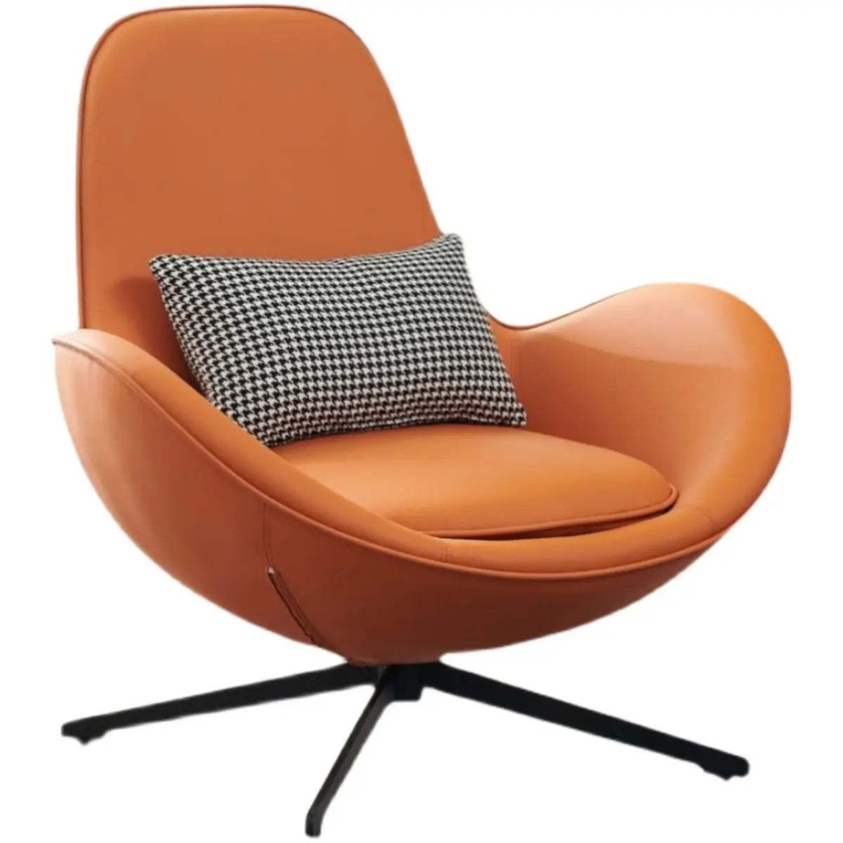 Coffee Stain-Resistant Microfiber Leather Arm Chair