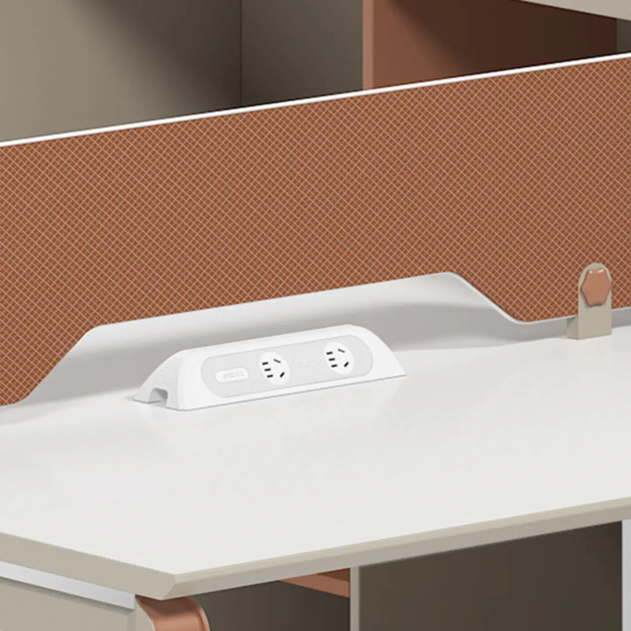 Collaborative Cabinet Drawer L-Shape Computer Desk