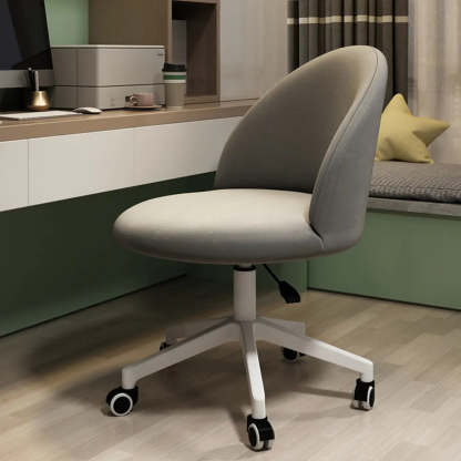 Contemporary Adjustable Ergonomic Office Chair — Blackish Green