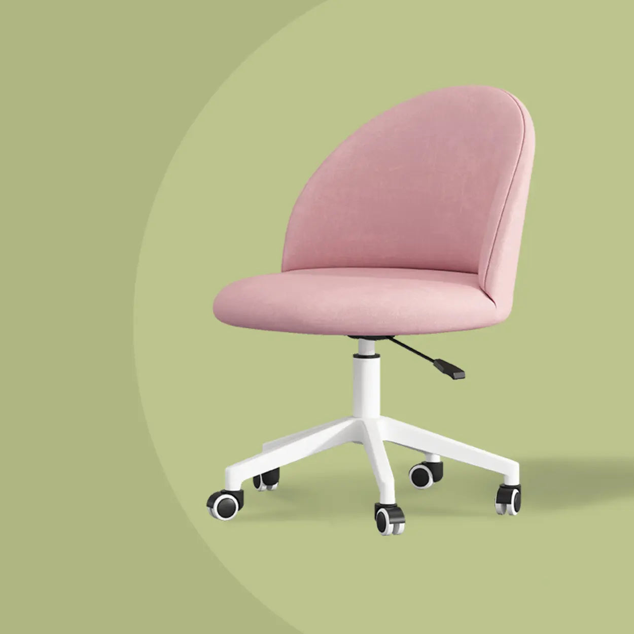 Contemporary Adjustable Ergonomic Office Chair — Lake Blue