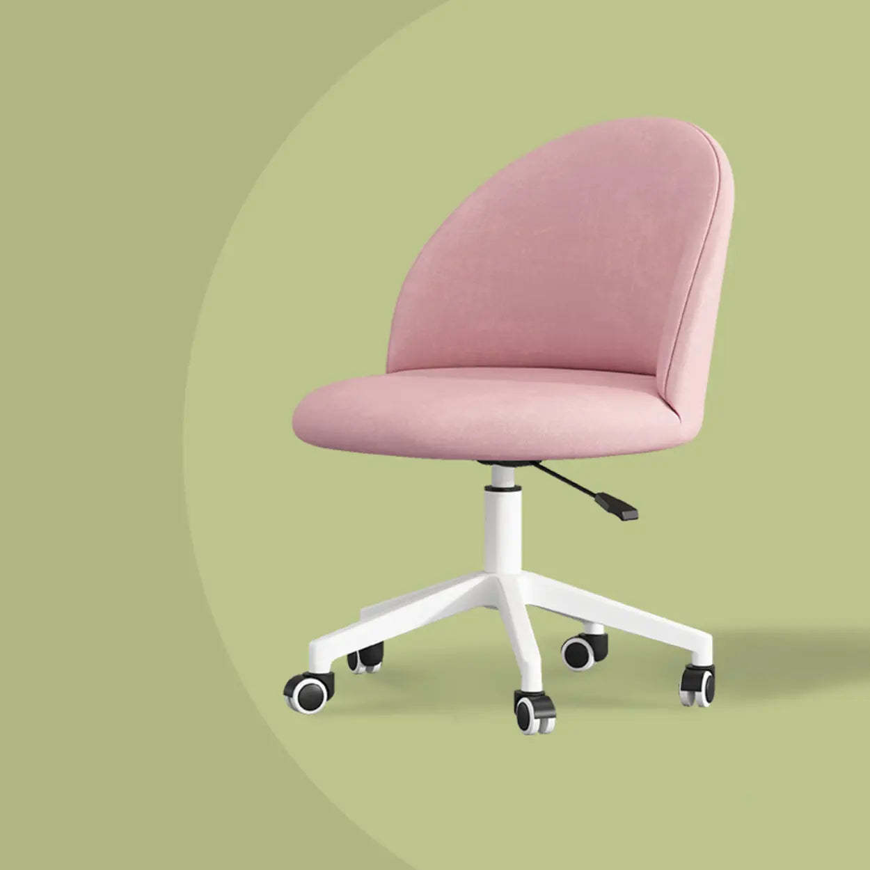 Contemporary Adjustable Ergonomic Office Chair — Lake Blue