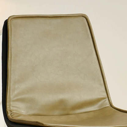 Contemporary Armless PU Leather Dining Chair