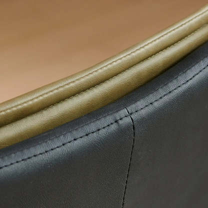 Contemporary Armless PU Leather Dining Chair