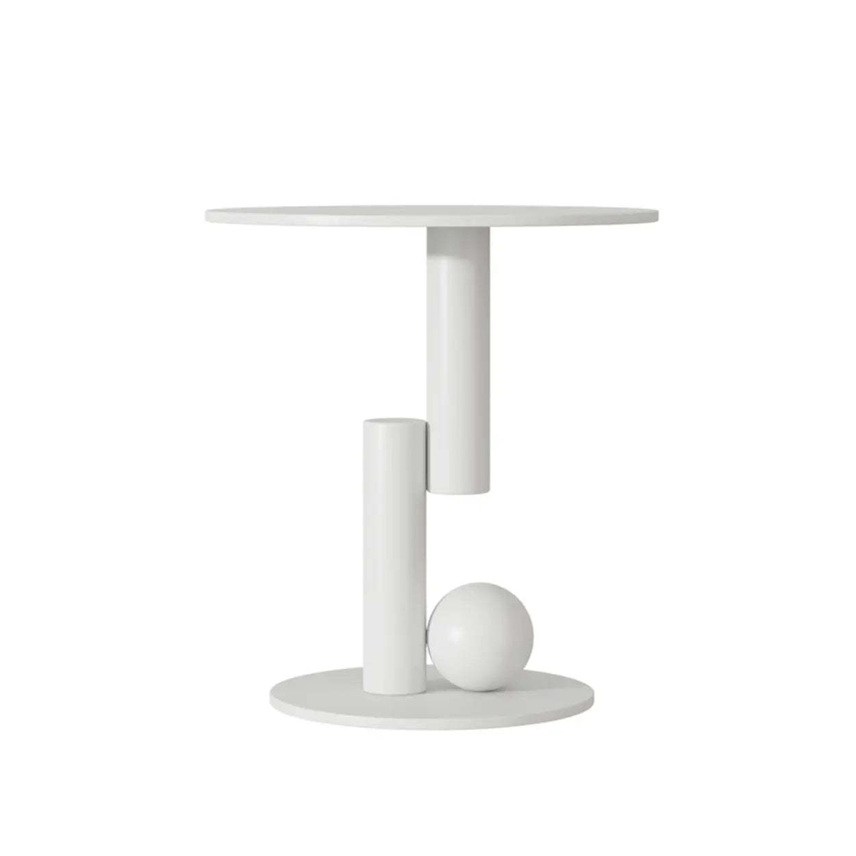 Lighom modern geometric white coffee tables