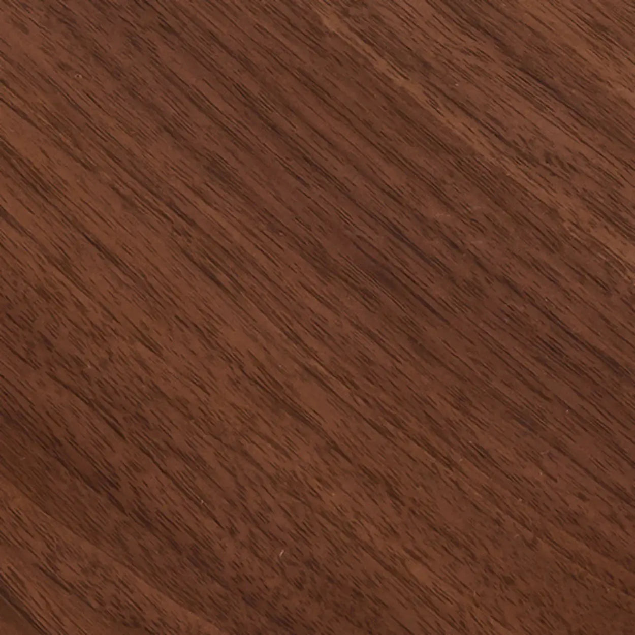 Contemporary Gold-Base Round Walnut Side Table