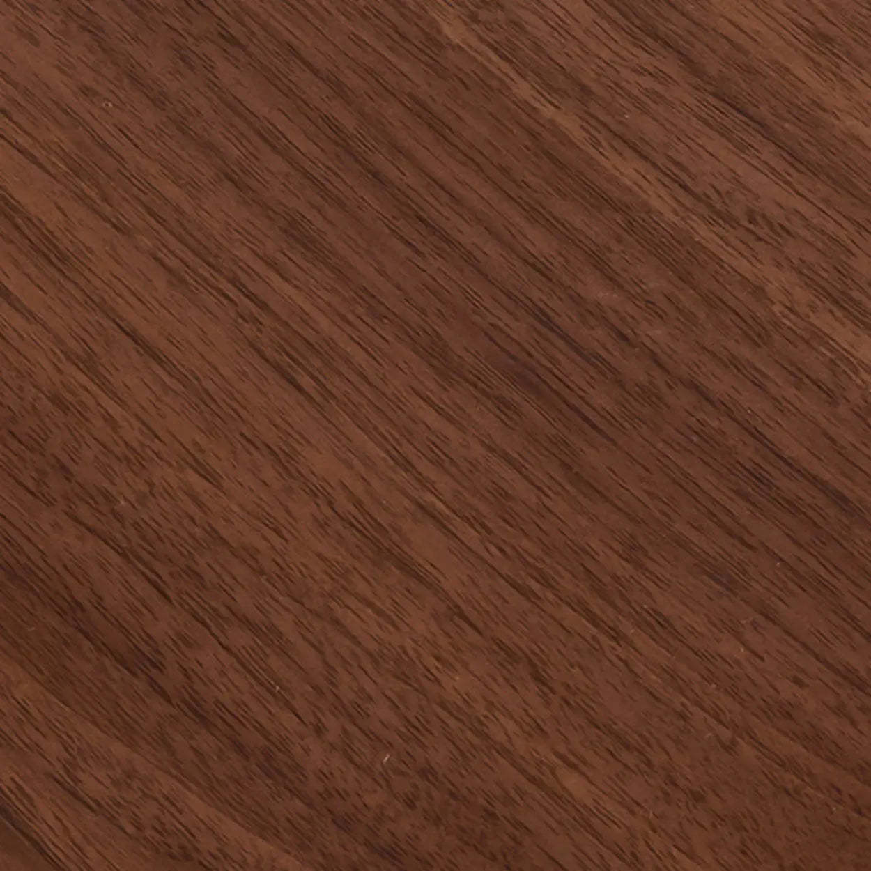 Contemporary Gold-Base Round Walnut Side Table