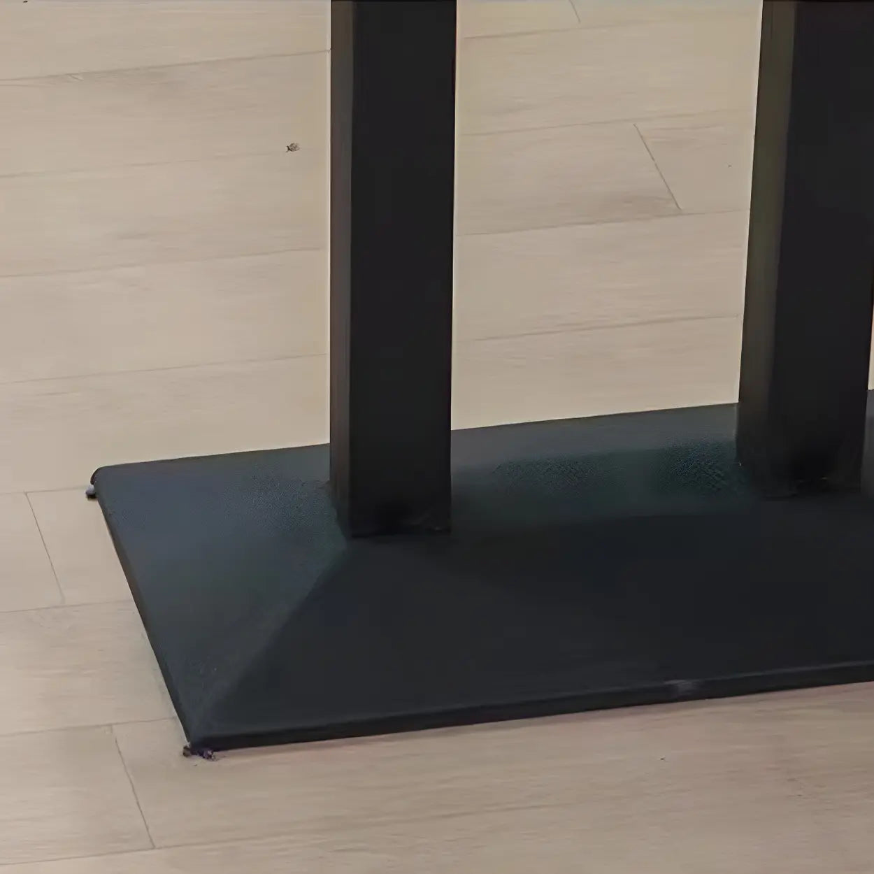 Black Wood Rectangular Dining Table