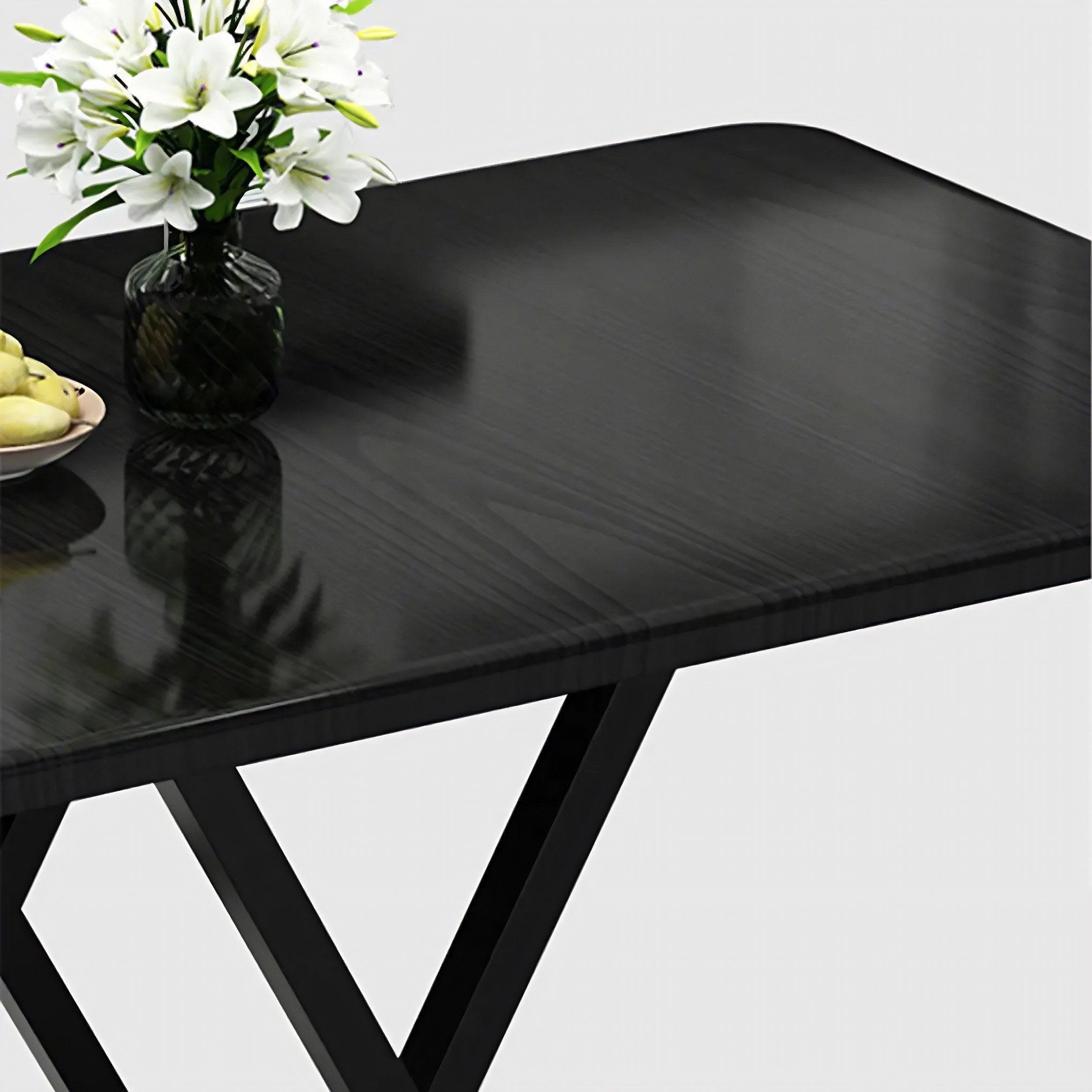 Contemporary Rectangular Folding Dining Table