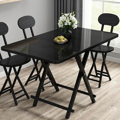 Contemporary Rectangular Folding Dining Table
