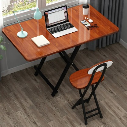 Contemporary Rectangular Folding Dining Table