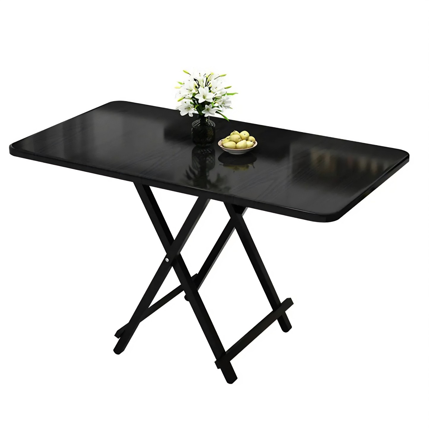 Contemporary Rectangular Folding Dining Table