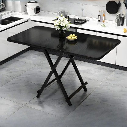 Contemporary Rectangular Folding Dining Table