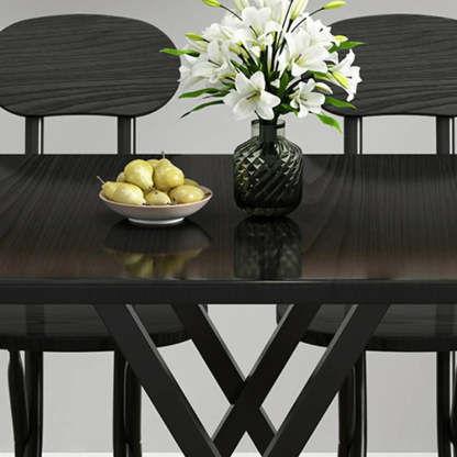 Contemporary Rectangular Folding Dining Table