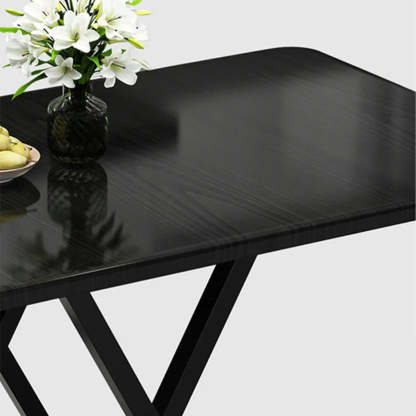 Contemporary Rectangular Folding Dining Table