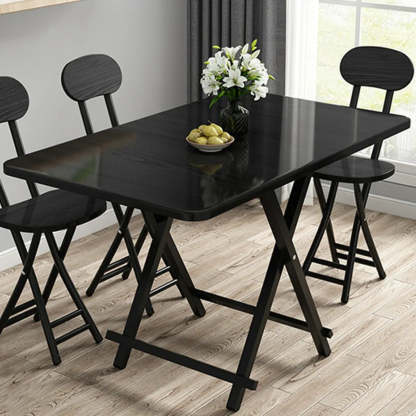 Contemporary Rectangular Folding Dining Table