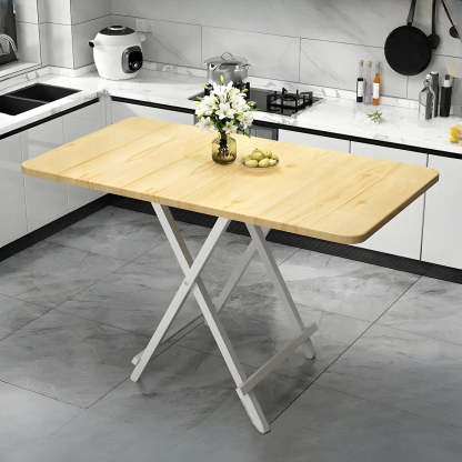 Contemporary Rectangular Folding Dining Table