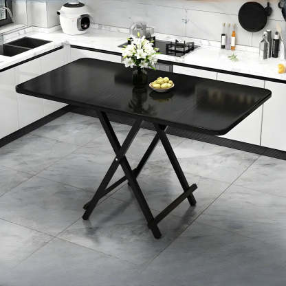 Contemporary Rectangular Folding Dining Table