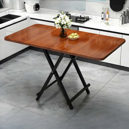 Contemporary Rectangular Folding Dining Table