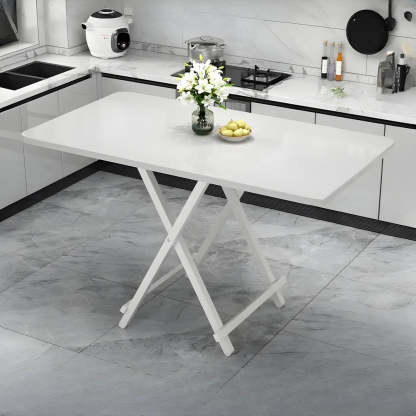 Contemporary Rectangular Folding Dining Table