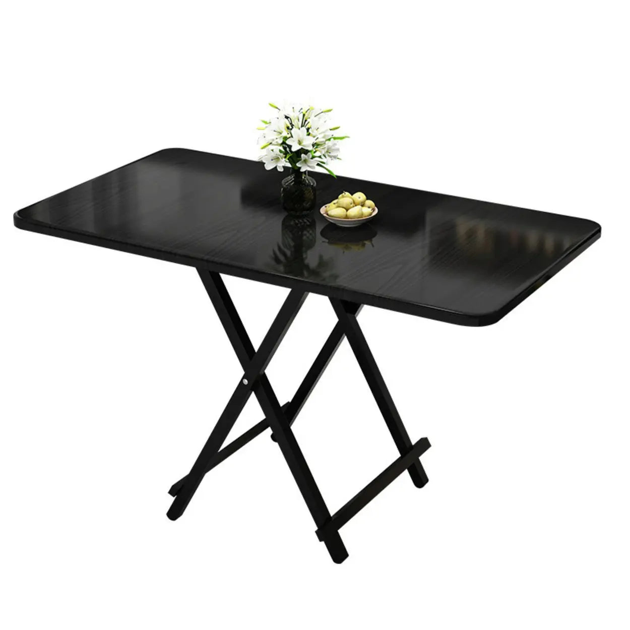 Contemporary Rectangular Folding Dining Table