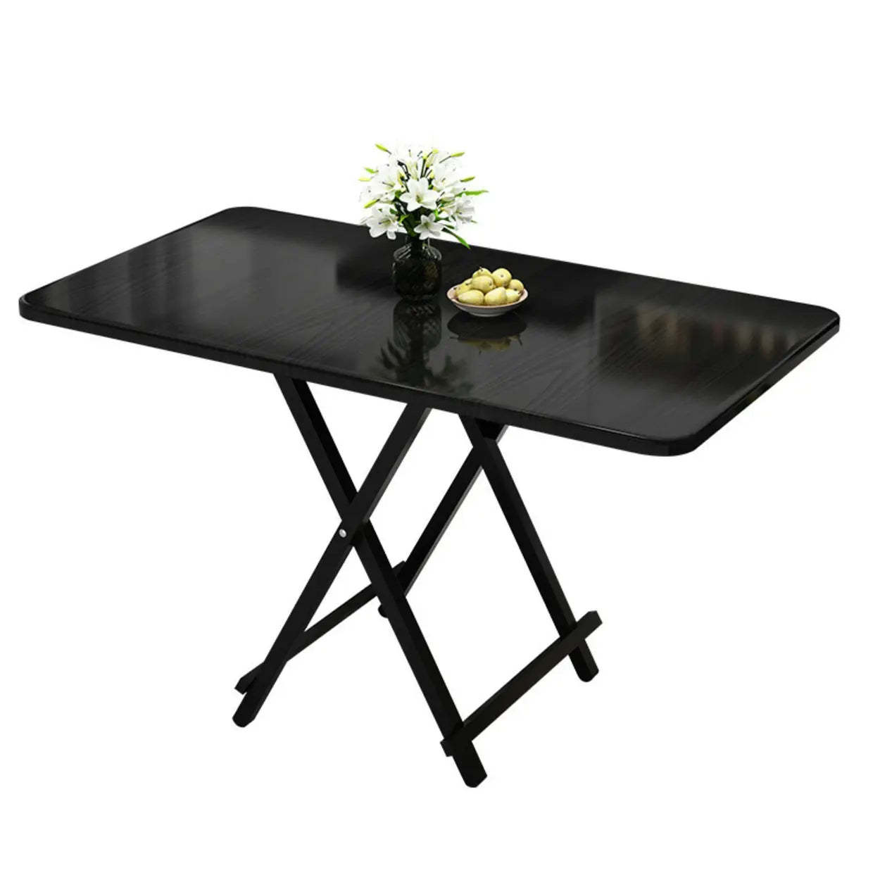 Contemporary Rectangular Folding Dining Table