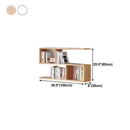 Wall-Mounted Rectangular Bookshelf