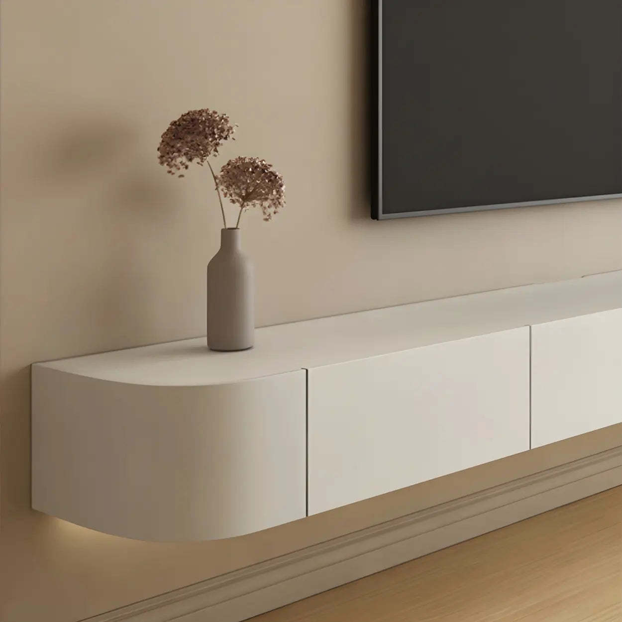Modern storage stand white wood tv stands
