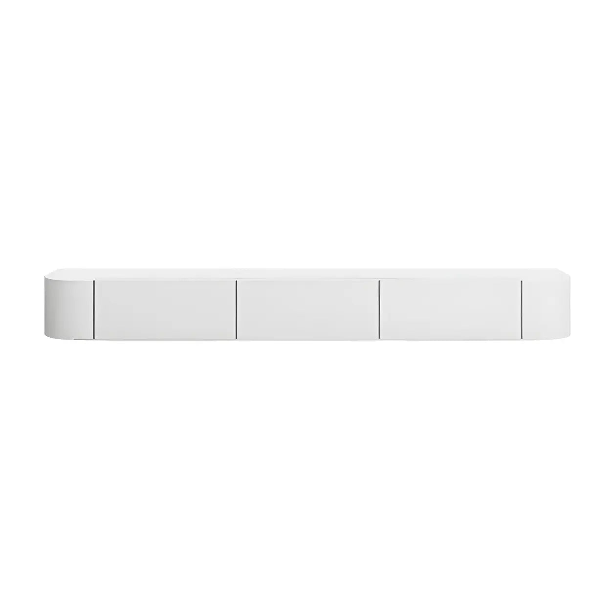 Wall-Mounted TV Stand with Cabinet