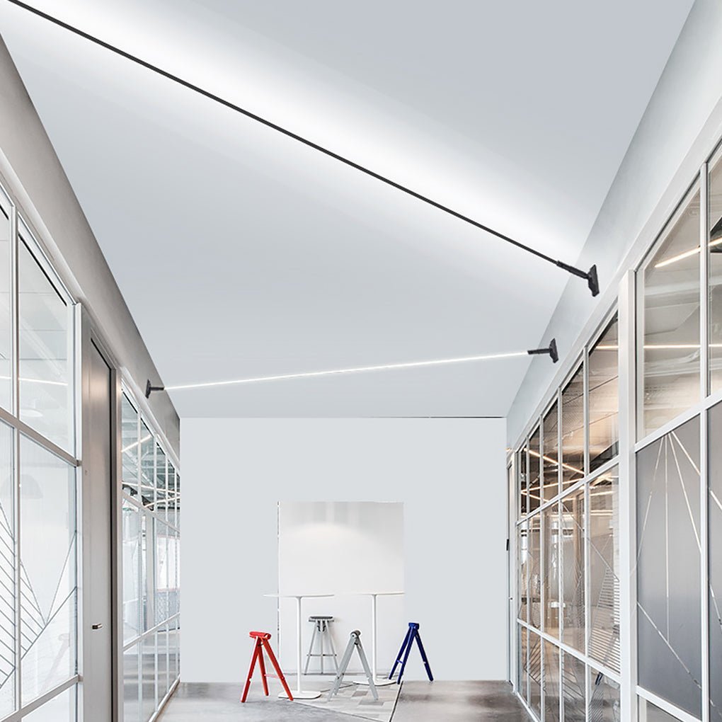 Creative Design Rotatable Anti-glare Adjustable Steel Strip LED Linear Light-Lighom