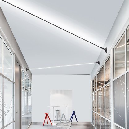 Creative Design Rotatable Anti-glare Adjustable Steel Strip LED Linear Light-Lighom