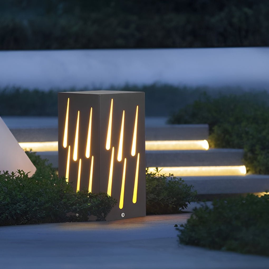Creative LED Outdoor Post Lights Garden Lights Pillar Light Deck Post Lights Outside Lights-Lighom