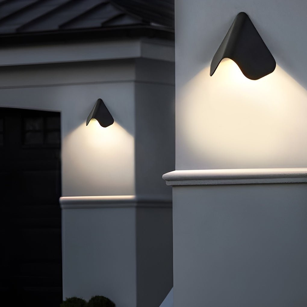 Creative Modern Wall Sconces LED Doorplate Lamp Waterproof Wall Lights Fixture Indoor Outdoor-Lighom