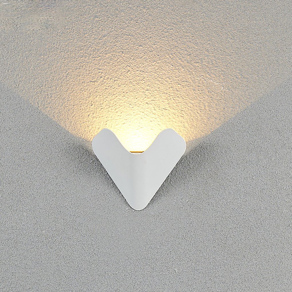 Creative Modern Wall Sconces LED Doorplate Lamp Waterproof Wall Lights Fixture Indoor Outdoor-Lighom