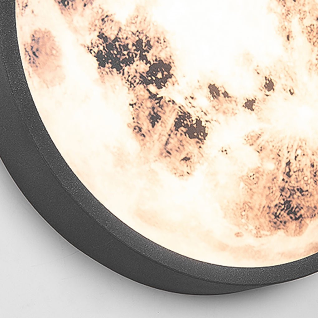 Creative Moon Outdoor Waterproof Garden Light LED Exterior Wall Light-Lighom