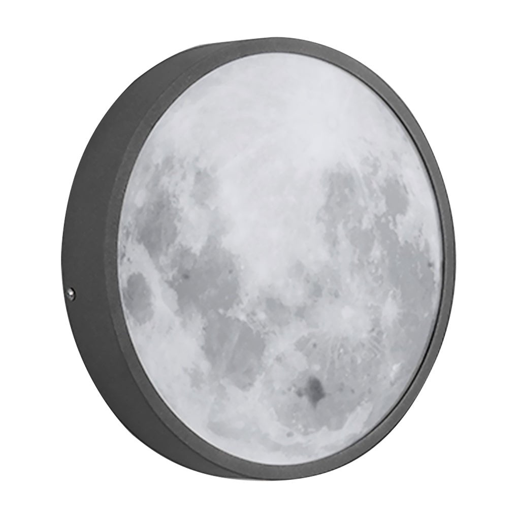 Creative Moon Outdoor Waterproof Garden Light LED Exterior Wall Light-Lighom