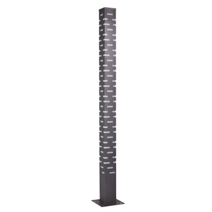 Modern Rectangular Outdoor Pillar Lights - Sleek and Durable-Lighom